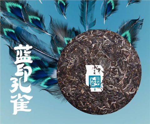 中吉號古樹茶 - 藍印孔雀2018